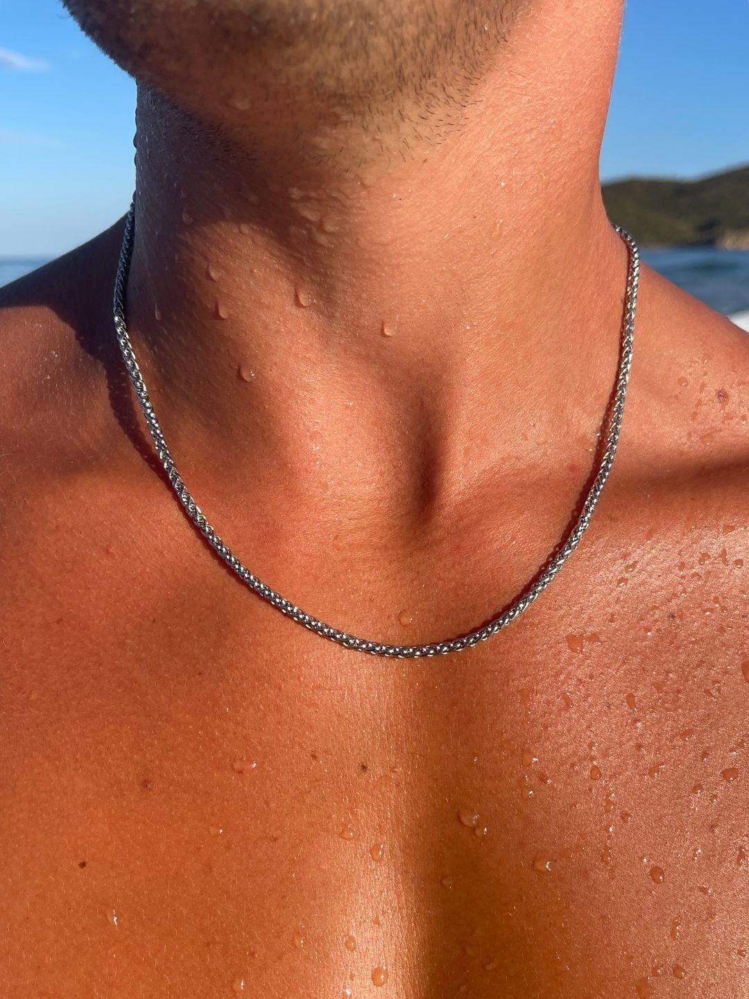 Tarweketting 3 mm | Zilver