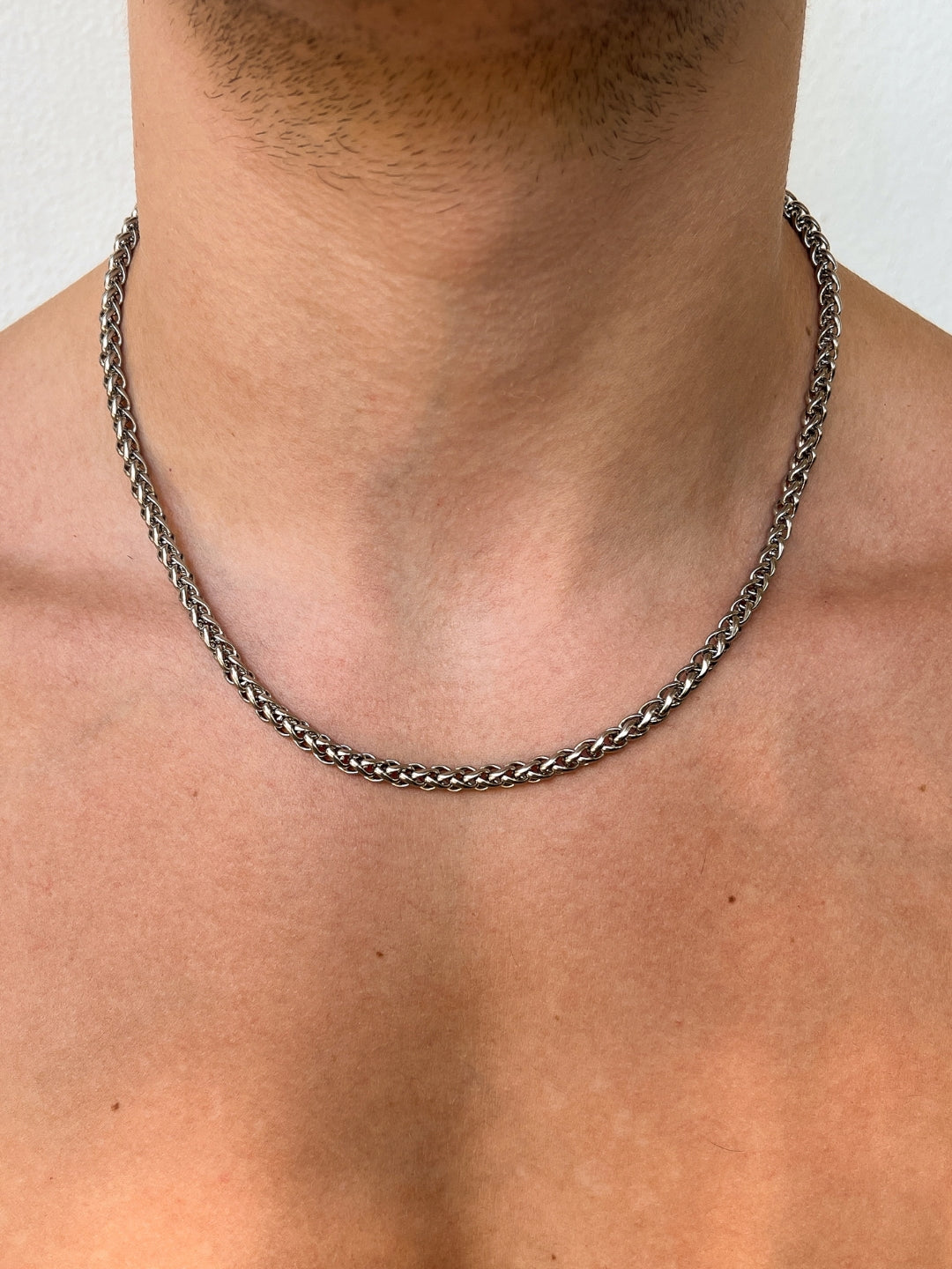 Tarweketting 5 mm | Zilver