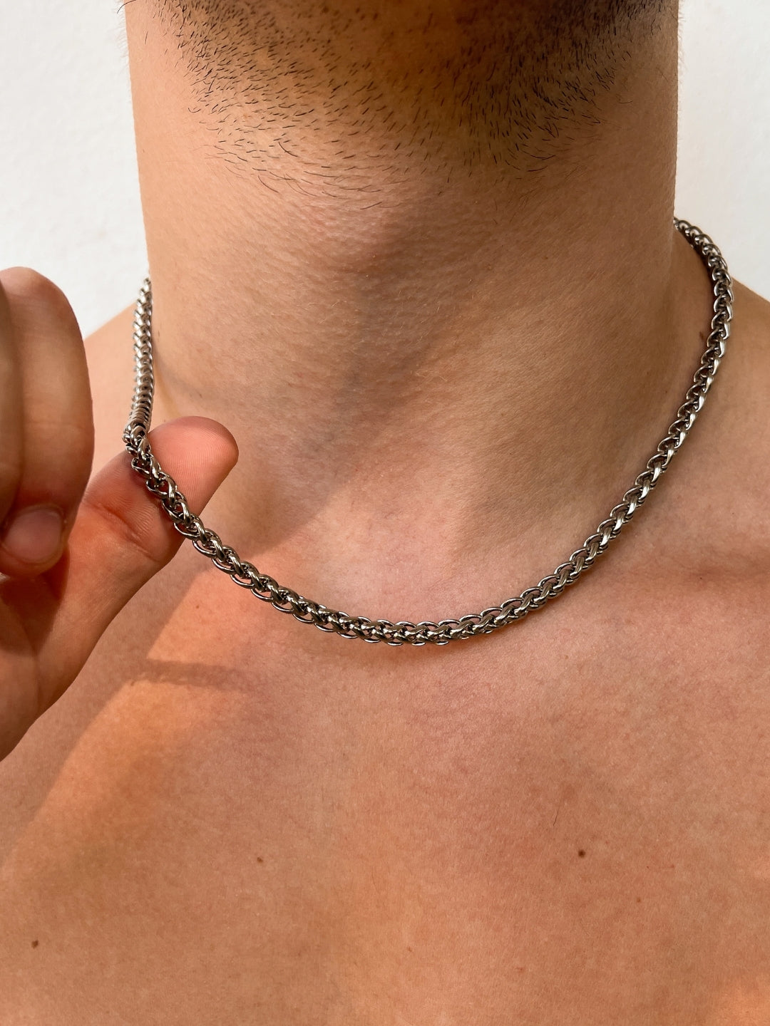 Tarweketting 5 mm | Zilver