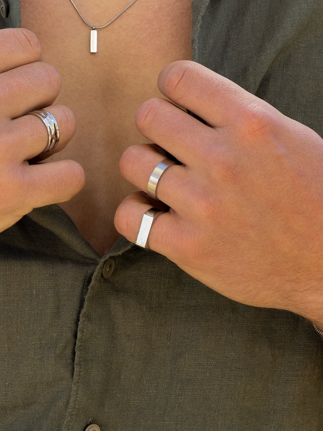 UNISIZE TROPEZ RING | Zilver