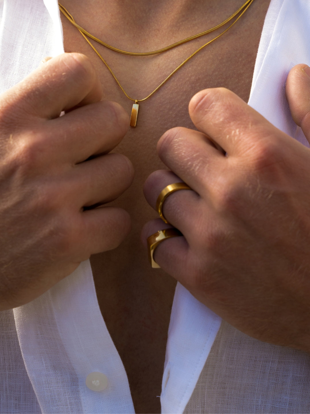 UNISIZE TROPEZ RING | 18K Goud