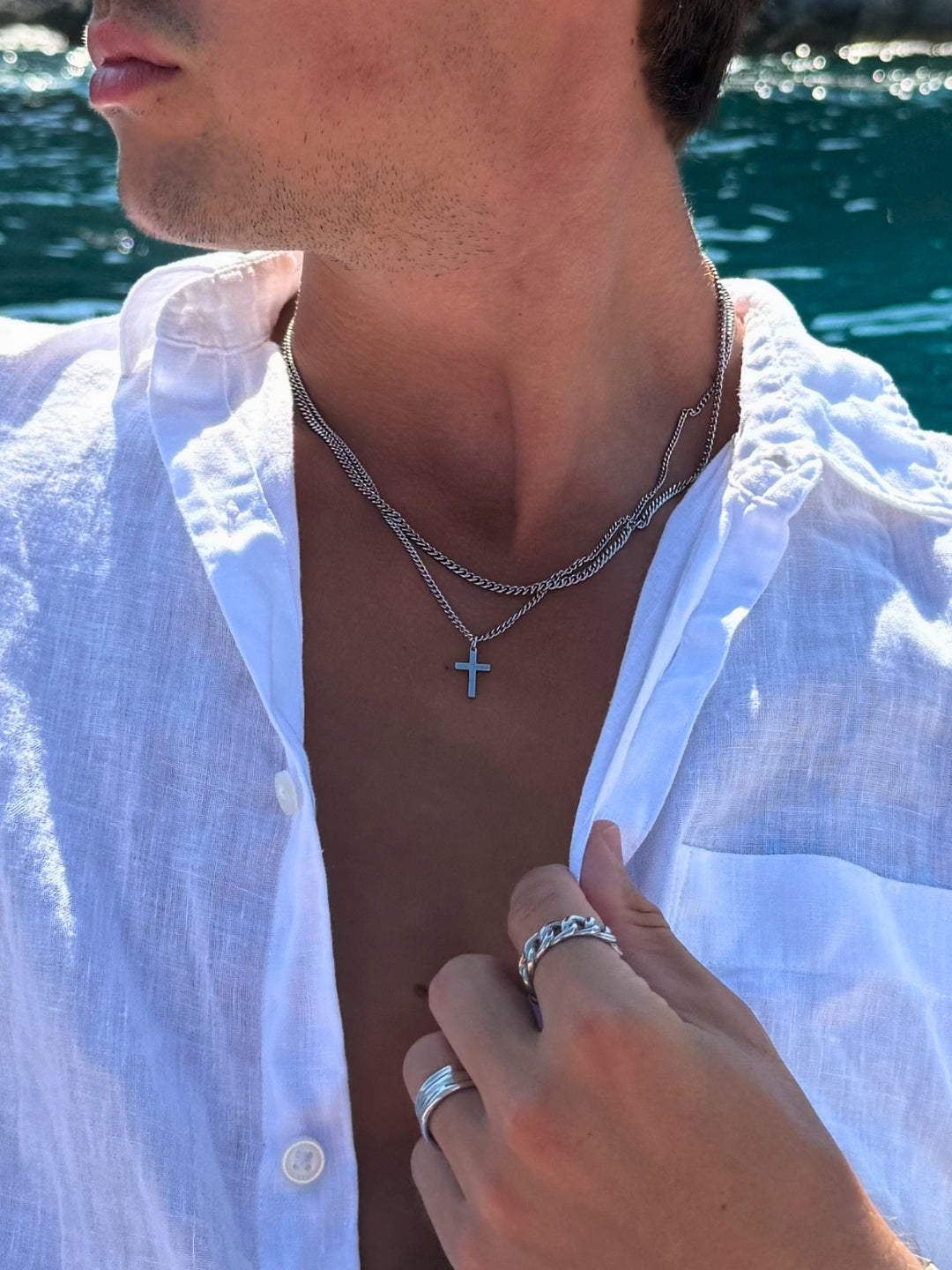 CUBANSE KETTING 3MM | Zilver