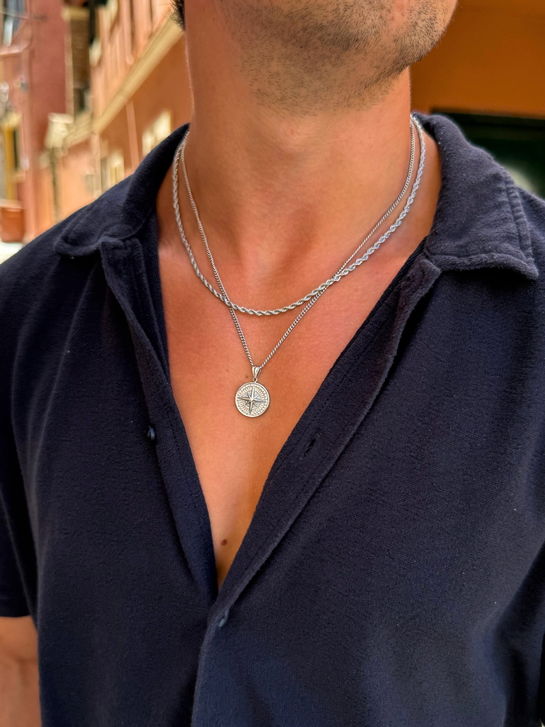 Kompasketting | Zilver