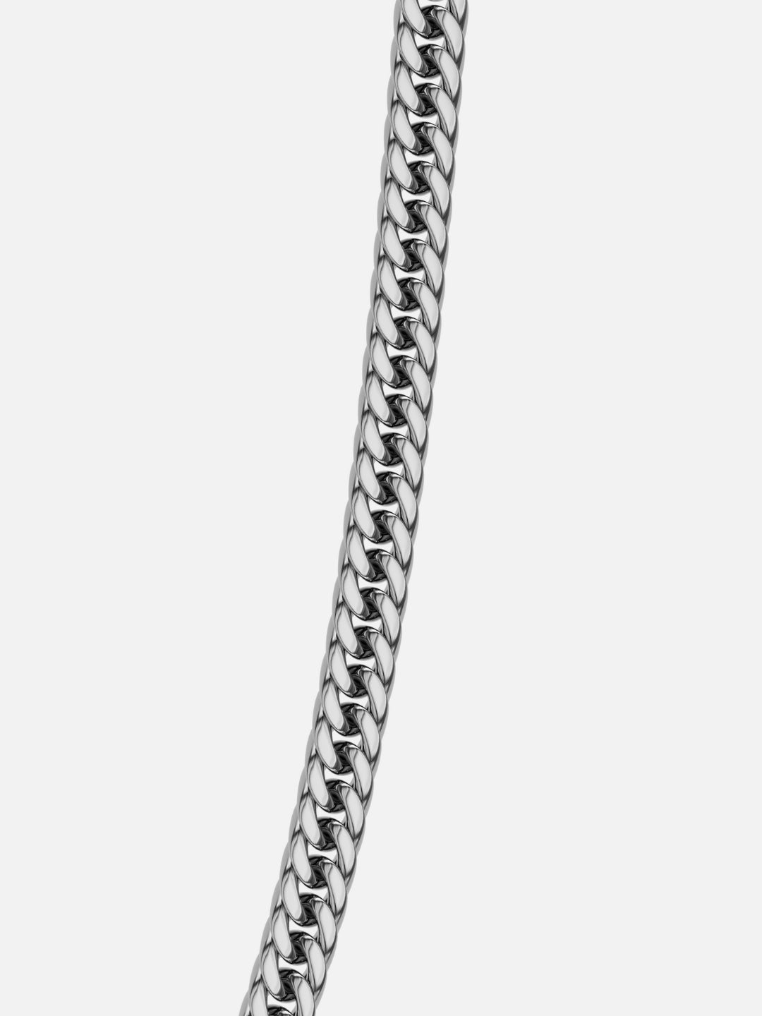 CUBANSE KETTING 5MM | Zilver