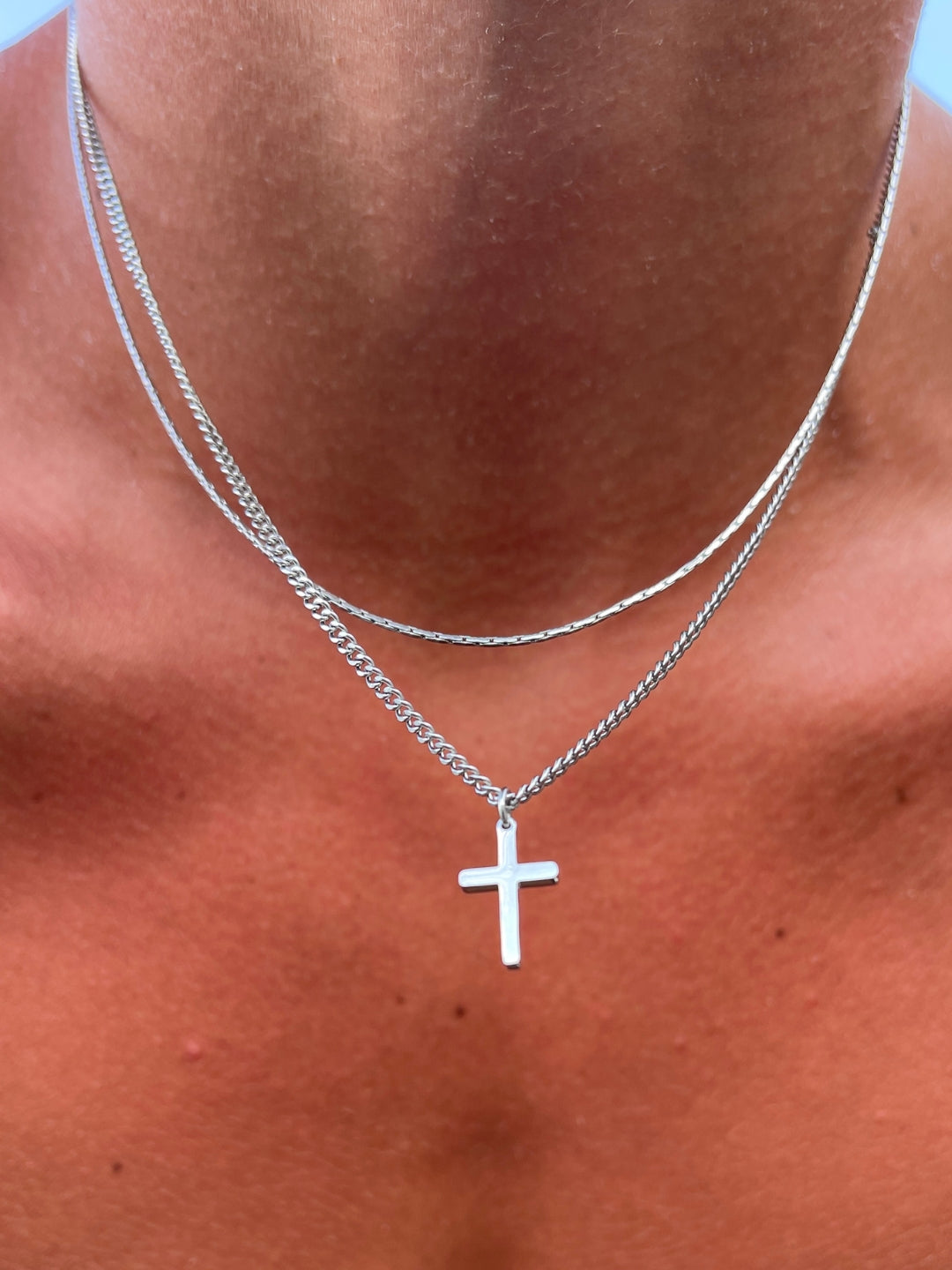 KRUISKETTING | Zilver