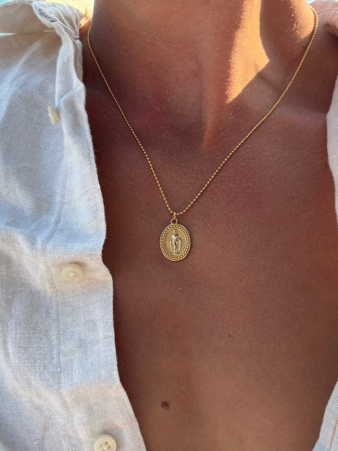 CHRISTELIJKE KETTINGSET | 18K Goud