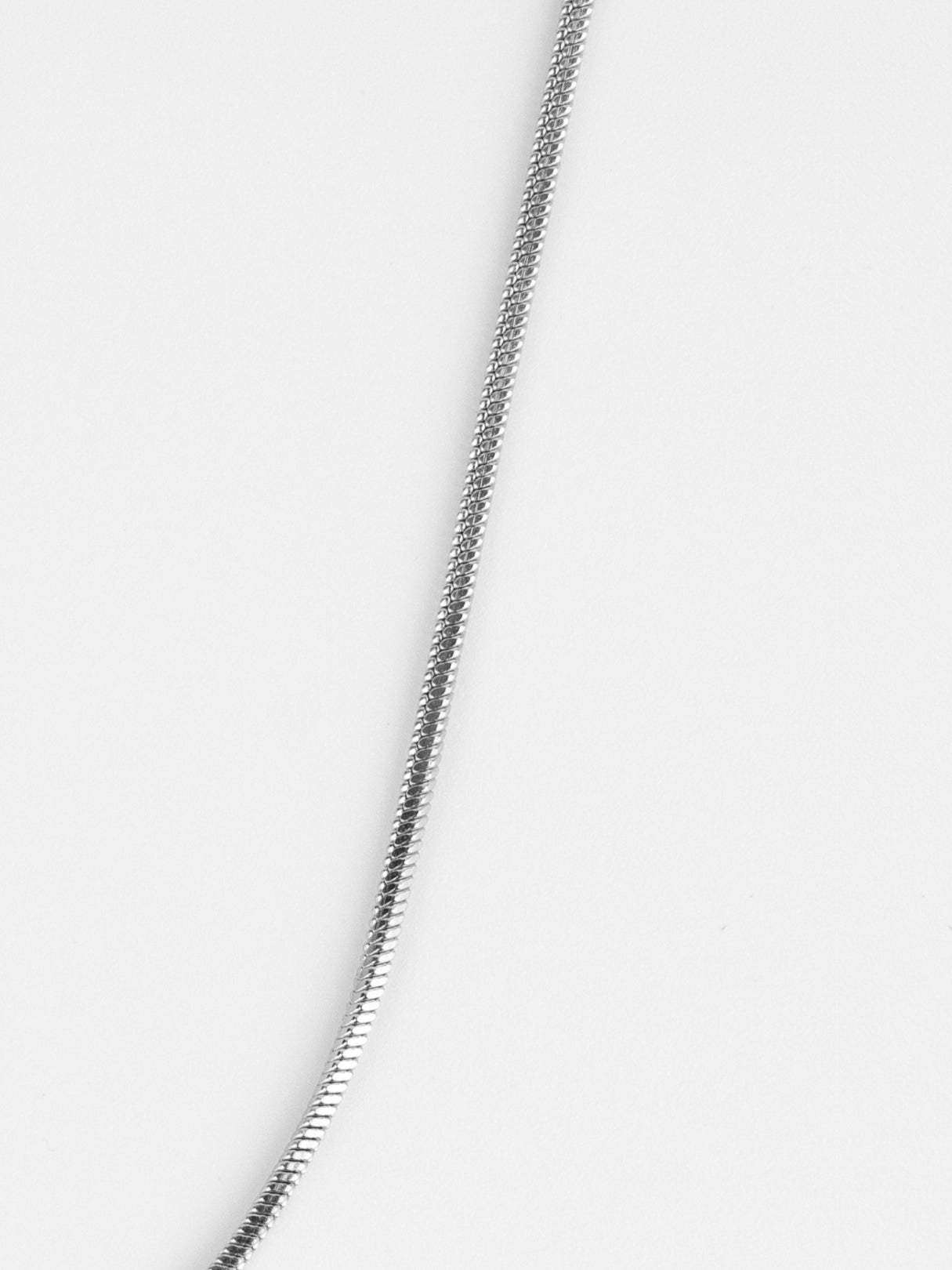 VIERKANTE KETTING | Zilver