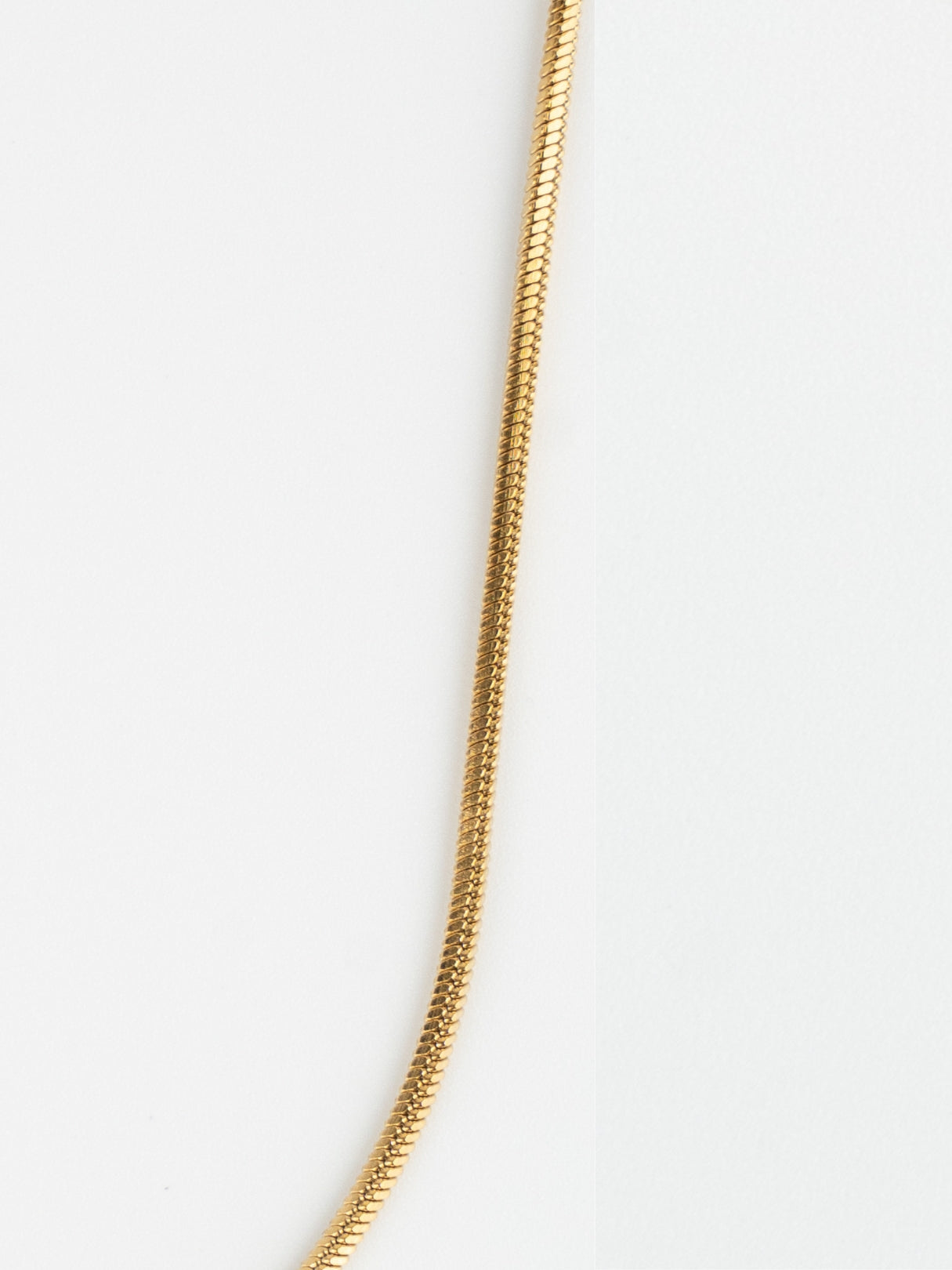VIERKANTE KETTING | 18K Goud