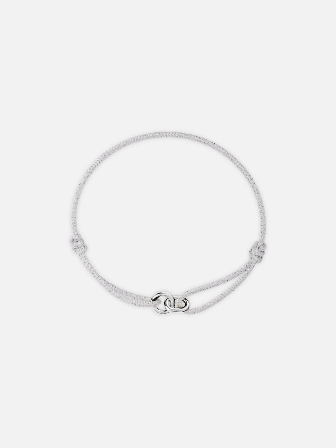 Sneeuw Unity armband | Zilver