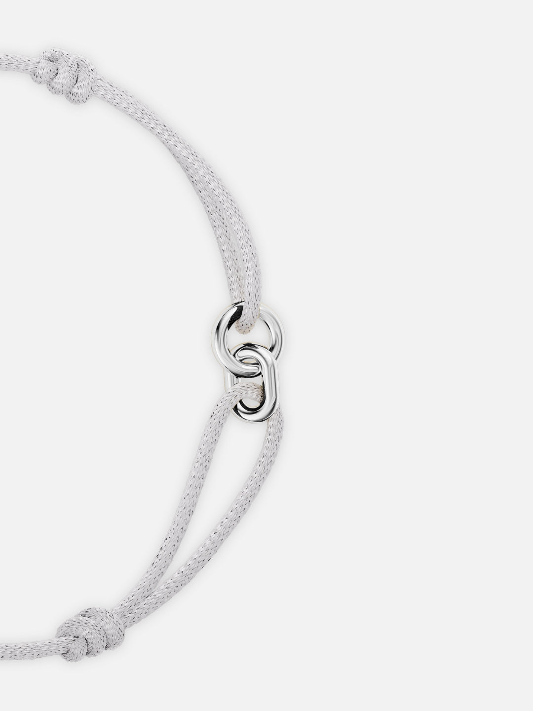 Sneeuw Unity armband | Zilver
