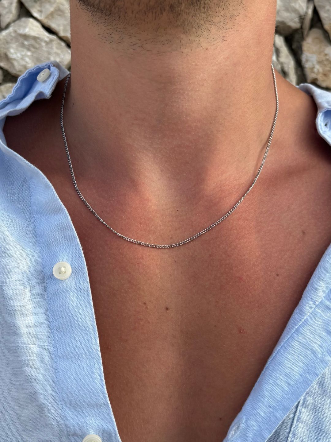 Cubaanse ketting 1,8 mm | Zilver