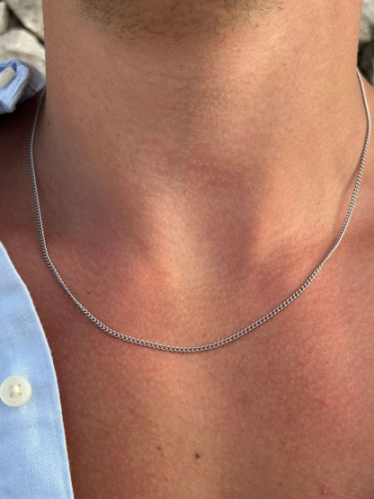 Cubaanse ketting 1,8 mm | Zilver
