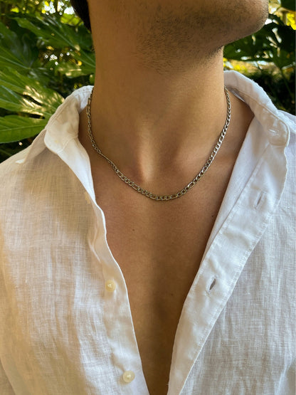 Figaro ketting 5 mm | Zilver