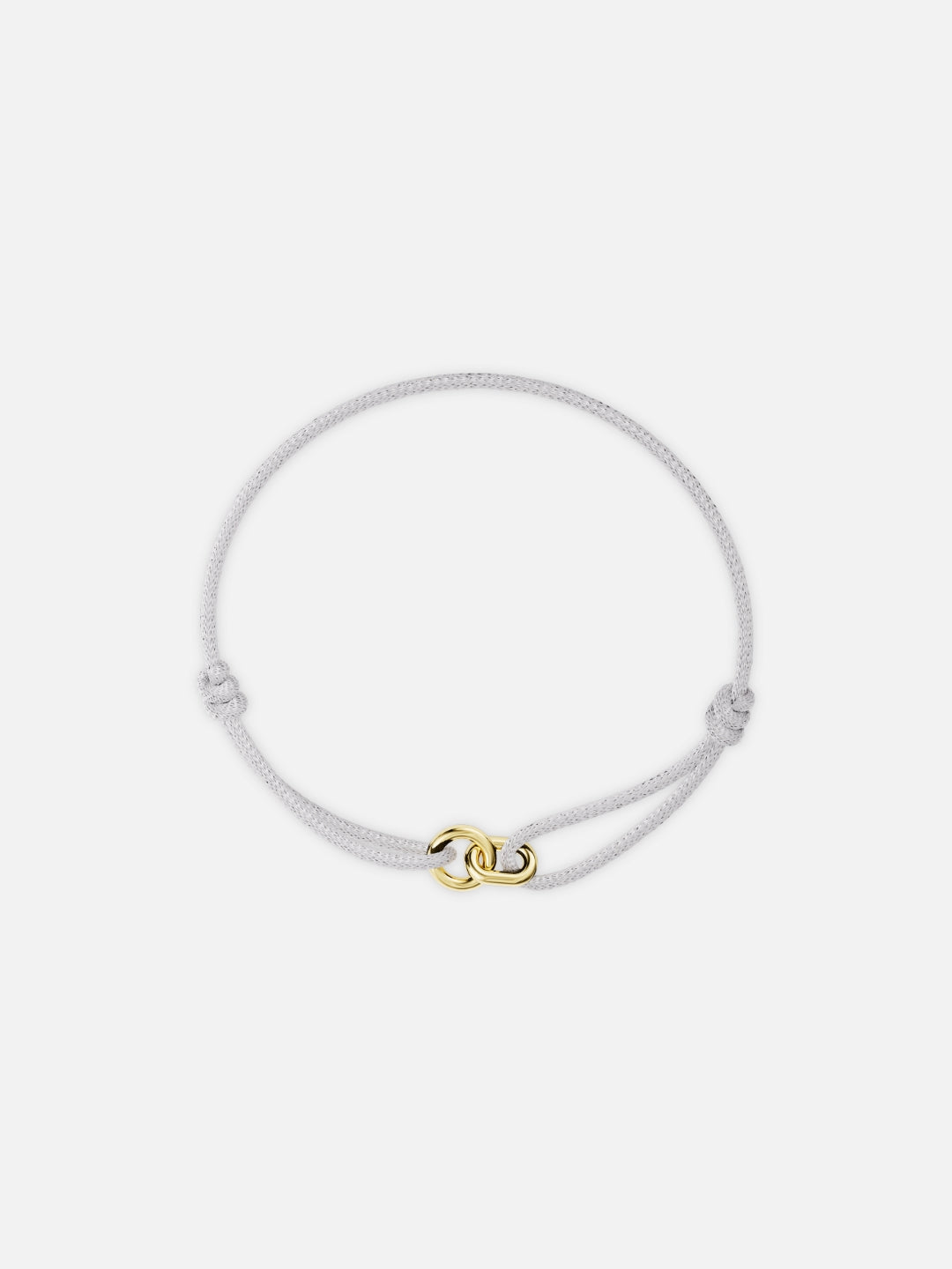 Sneeuw Unity armband | 18 karaats goud