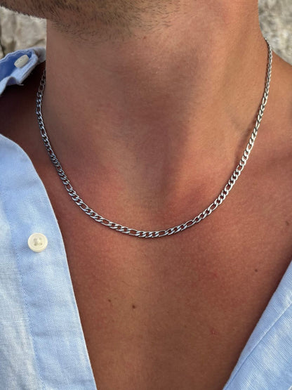 Figaro ketting 3 mm | Zilver
