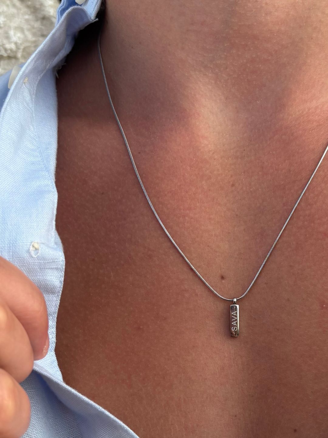 SAVA KETTING | Zilver