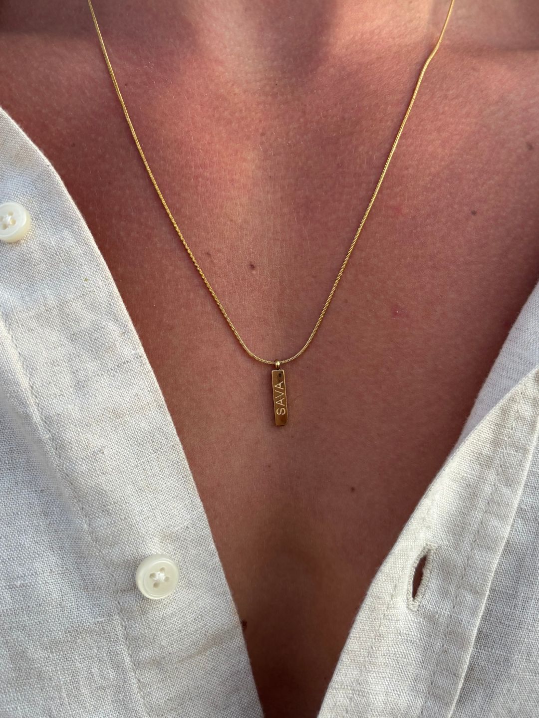 SAVA KETTING | 18K Goud