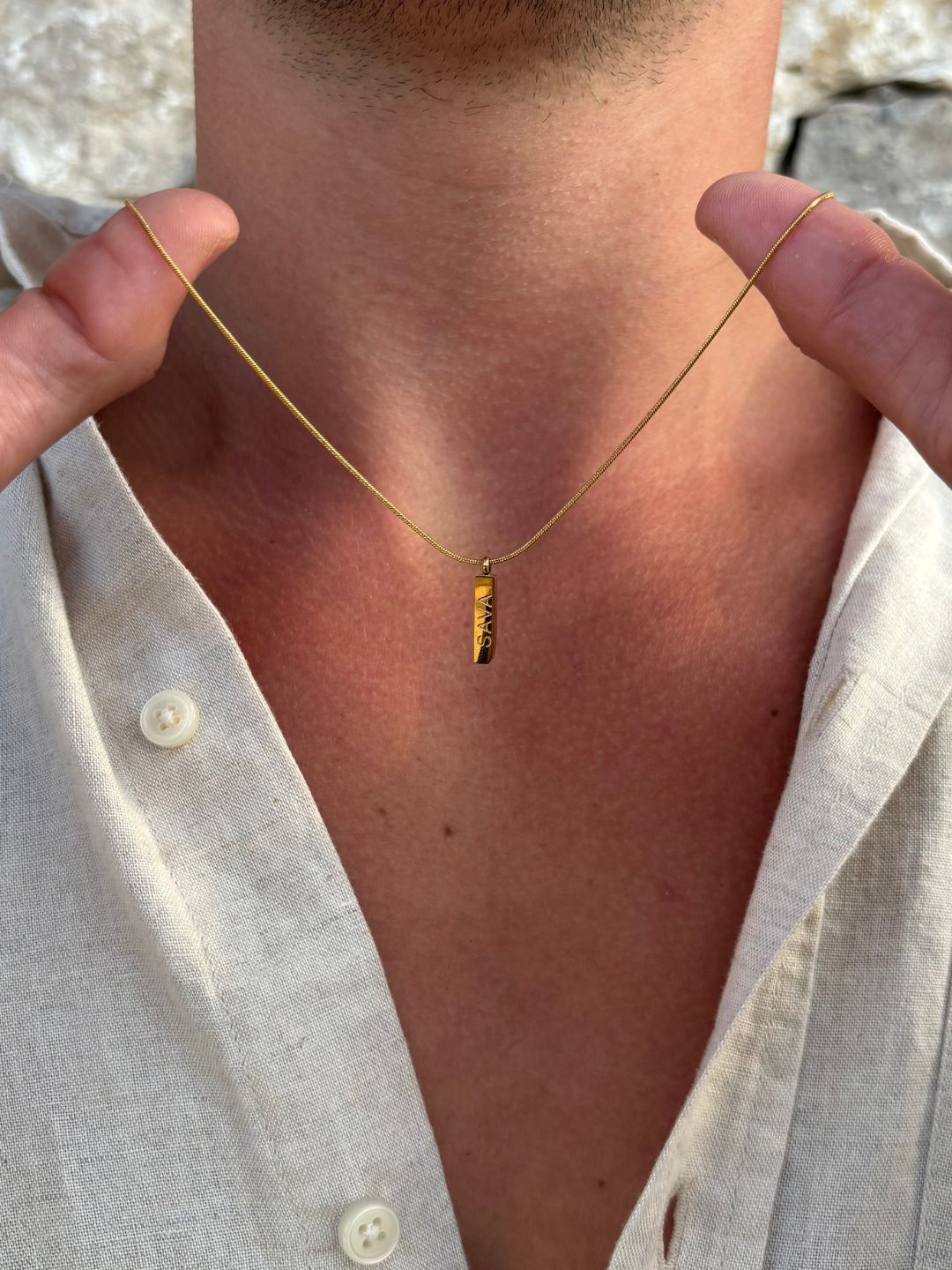 SAVA KETTING | 18K Goud