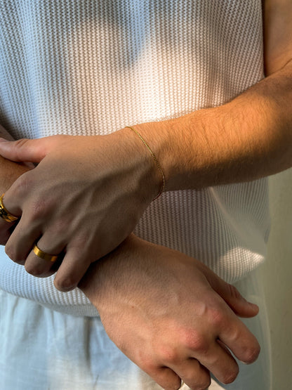 Draadarmband | 18 karaats goud