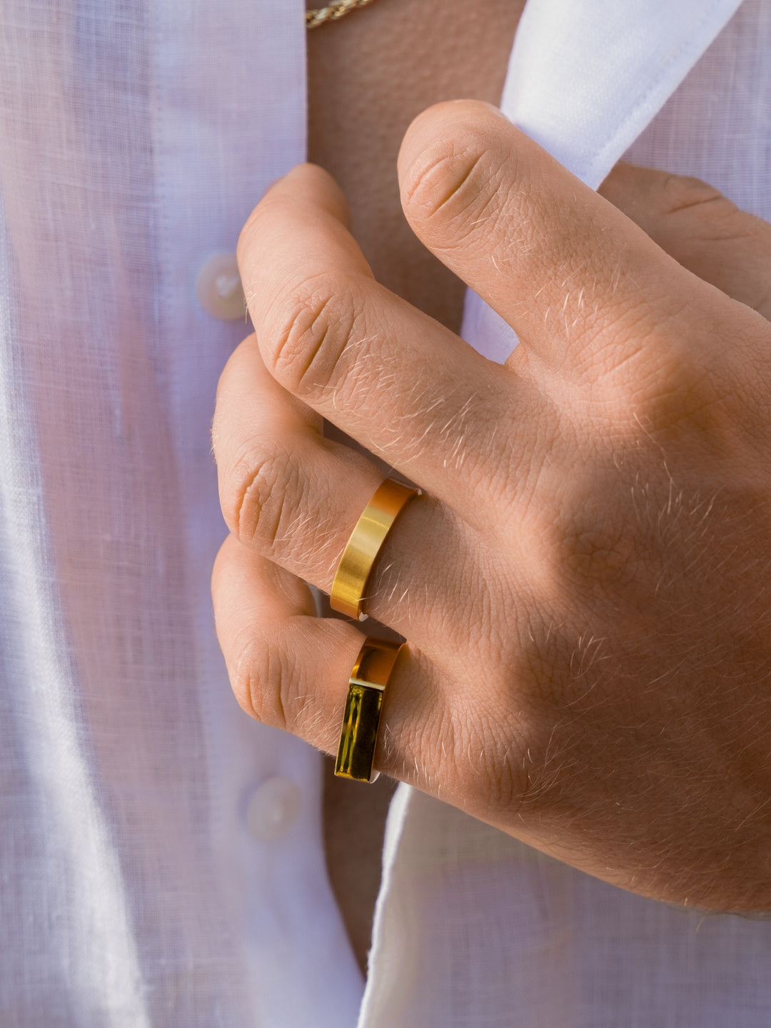 UNISIZED RING | 18K Goud