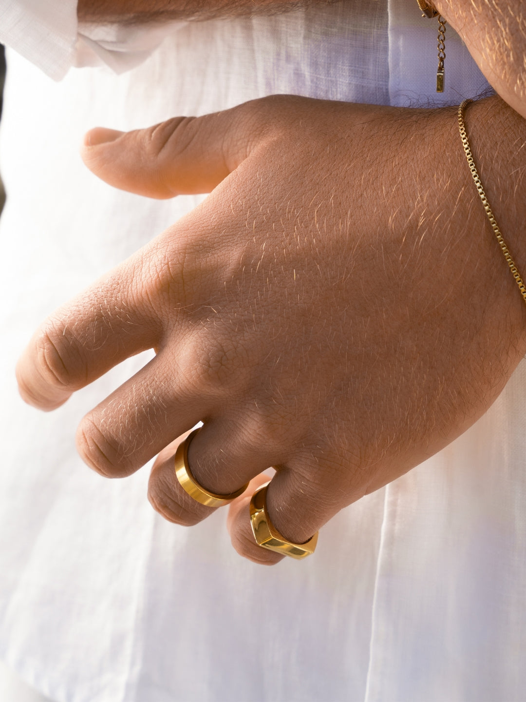 UNISIZED RING | 18K Goud