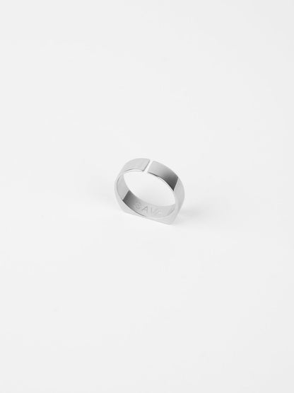 UNISIZE TROPEZ RING | Zilver