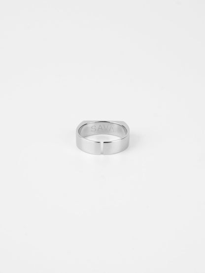 UNISIZE TROPEZ RING | Zilver