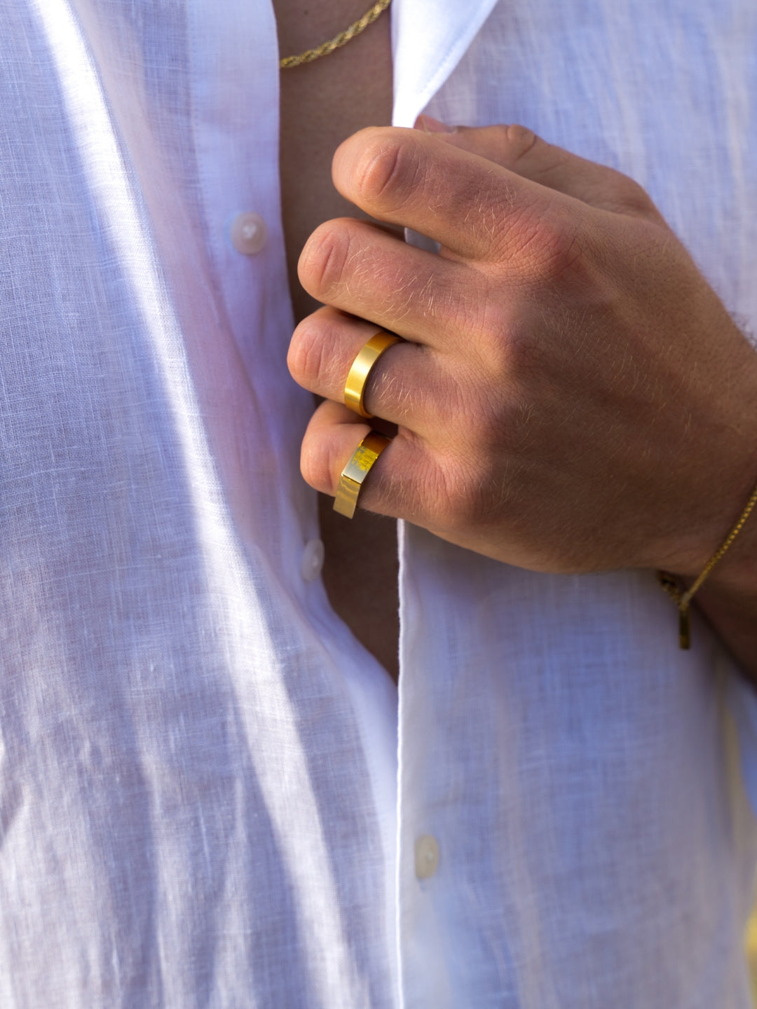 UNISIZE TROPEZ RING | 18K Goud