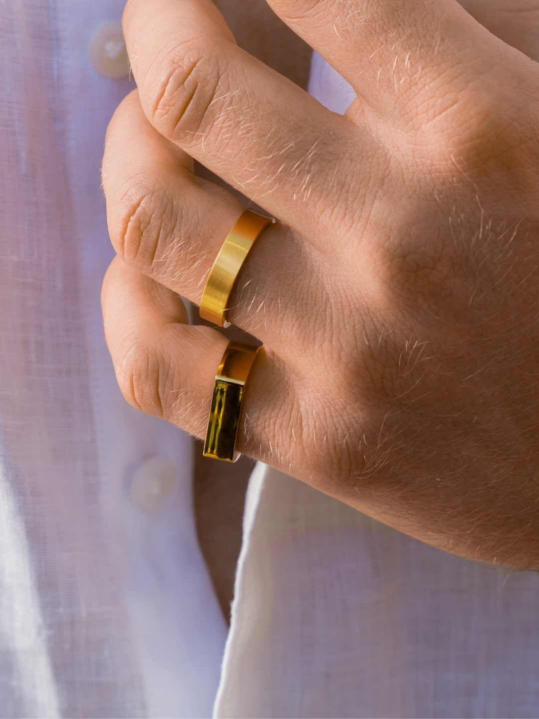 UNISIZE TROPEZ RING | 18K Goud