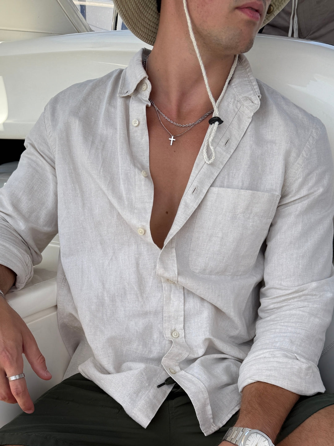 CROSS X TOUW SET 3MM | Zilver