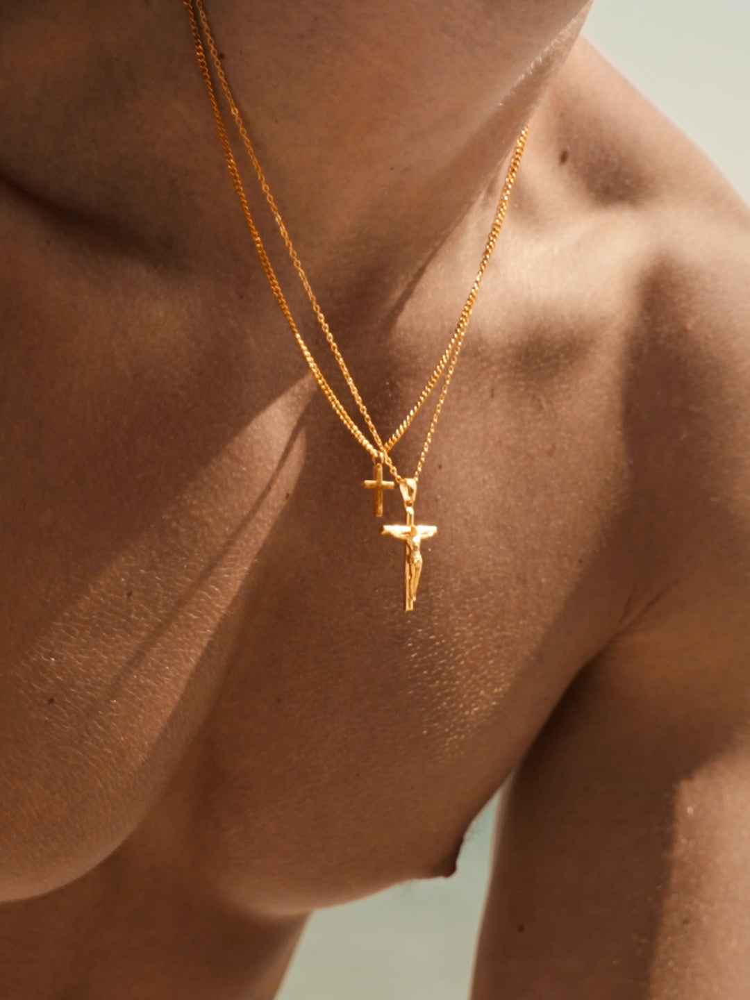 CHRISTELIJKE KETTINGSET | 18K Goud