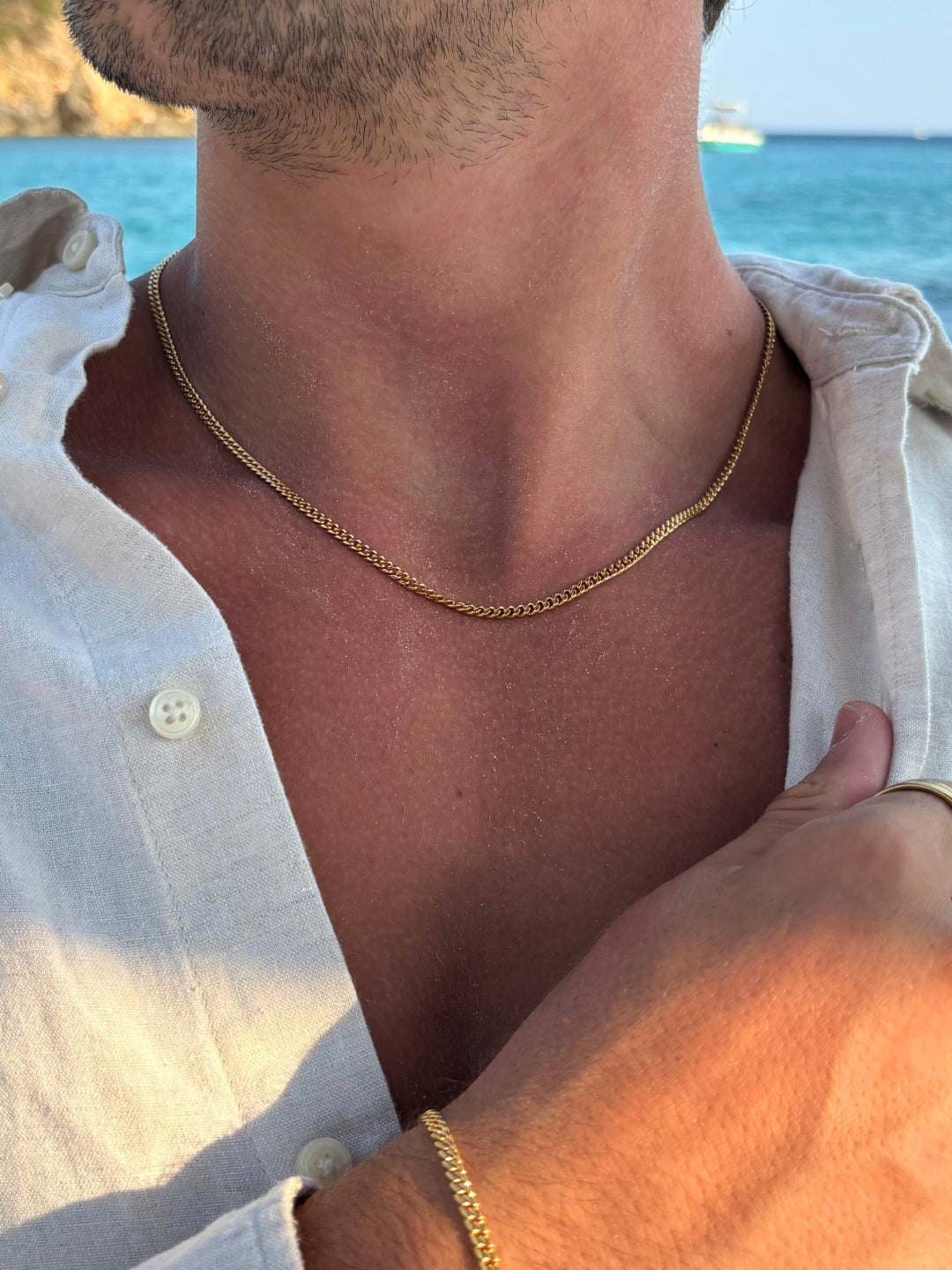 Cubaanse ketting 3 mm | 18 karaats goud
