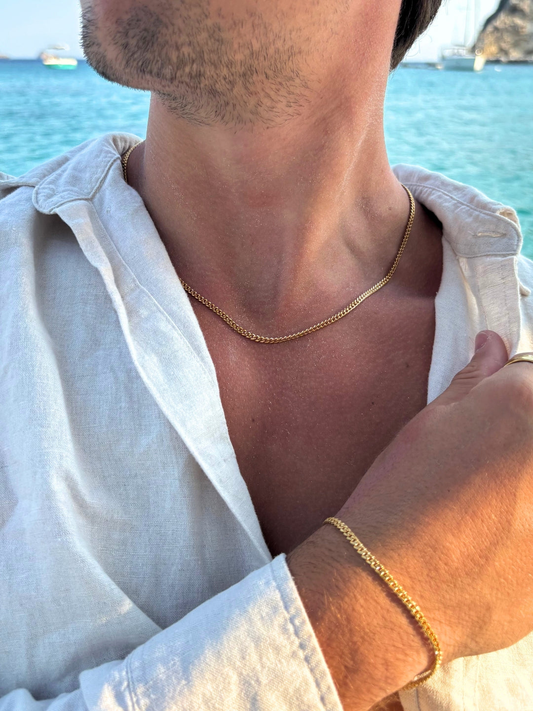 Cubaanse ketting 3 mm | 18 karaats goud