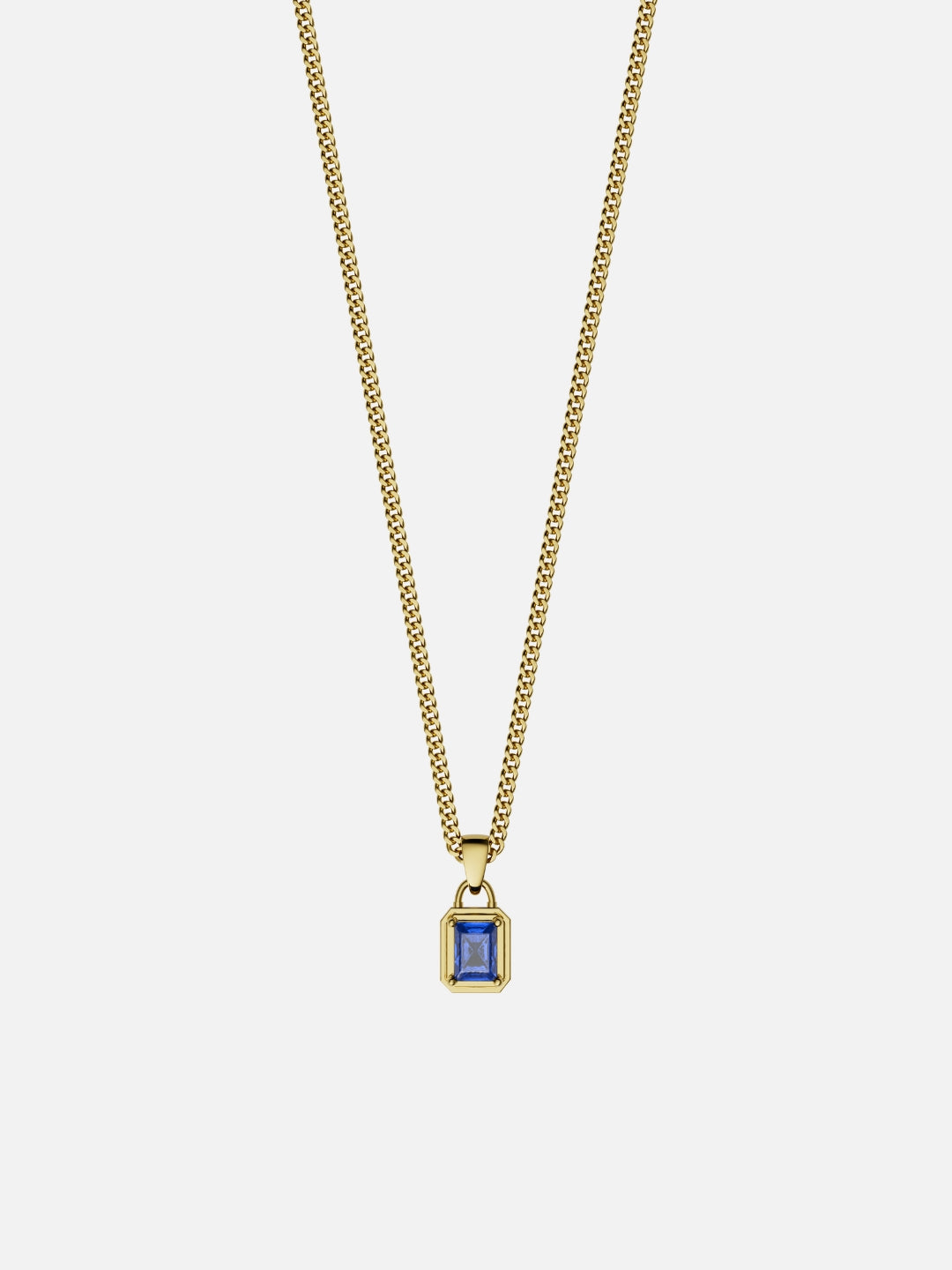 OCEAAN EDELSTEEN KETTING | 18K Goud