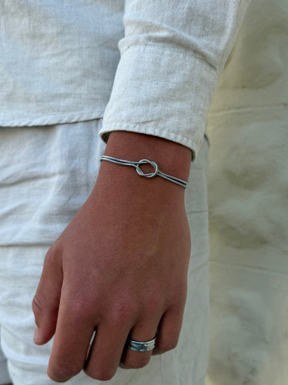 INFINITY ARMBAND | Zilver