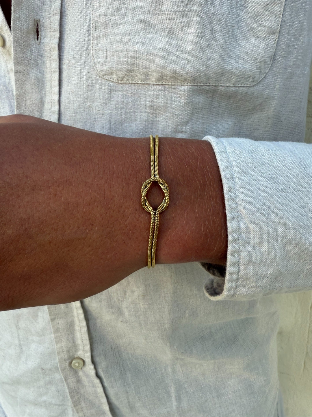 INFINITY ARMBAND | 18K Goud