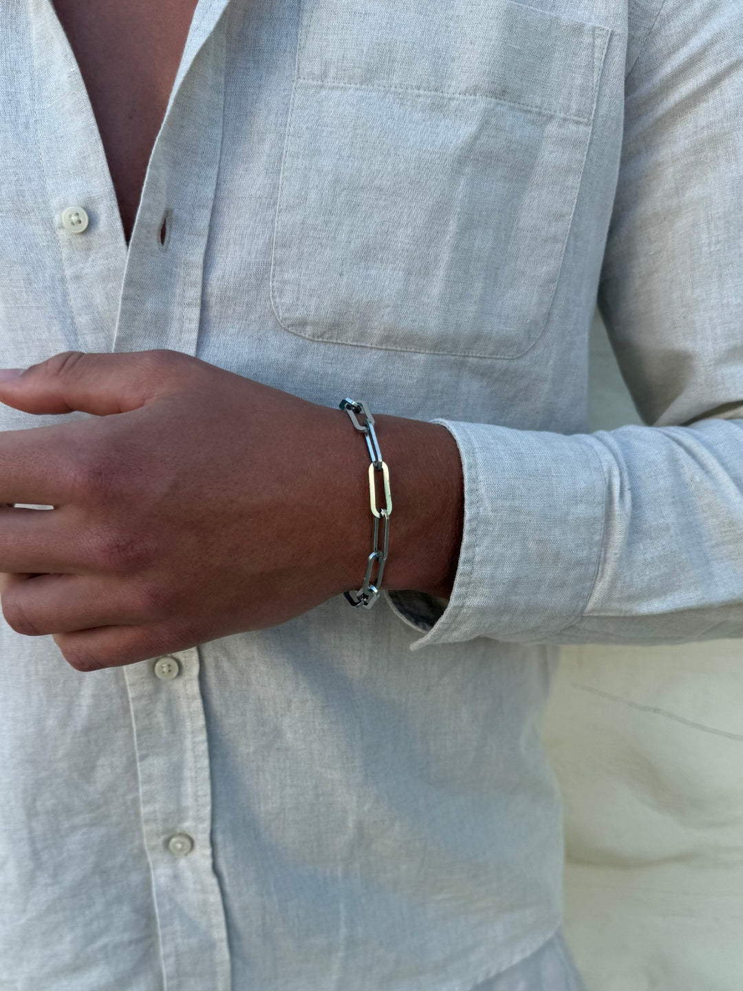 BOA-ARMBAND | Zilver