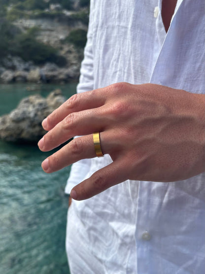 UNISIZED RING | 18K Goud