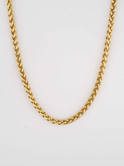 Tarweketting 5 mm | 18 karaats goud