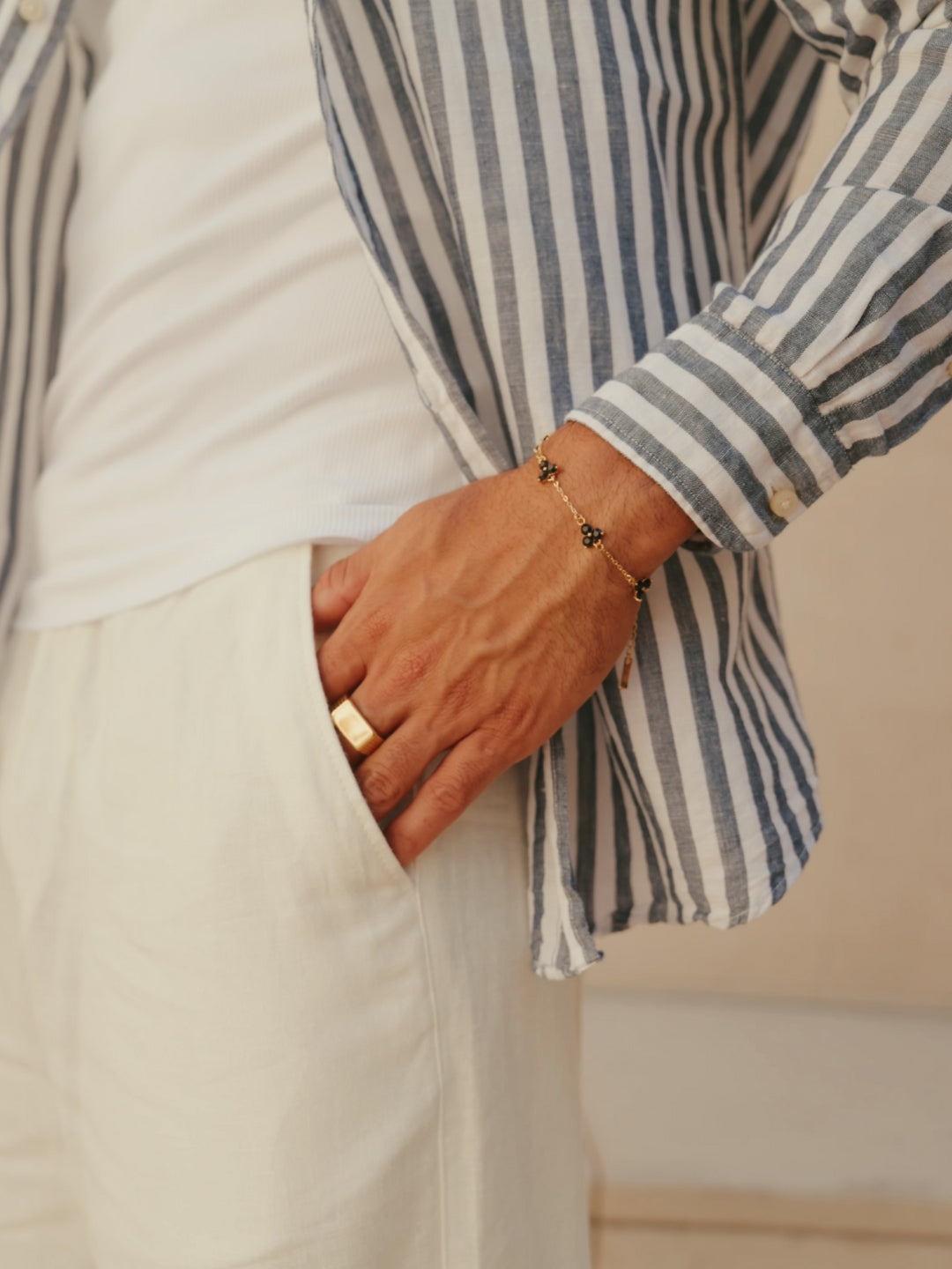 Klaverarmbandenset | 18-karaats goud