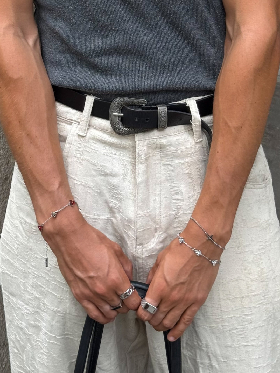 Klaverarmbandenset | Zilver