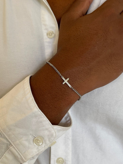 KRUISARMBAND | Zilver
