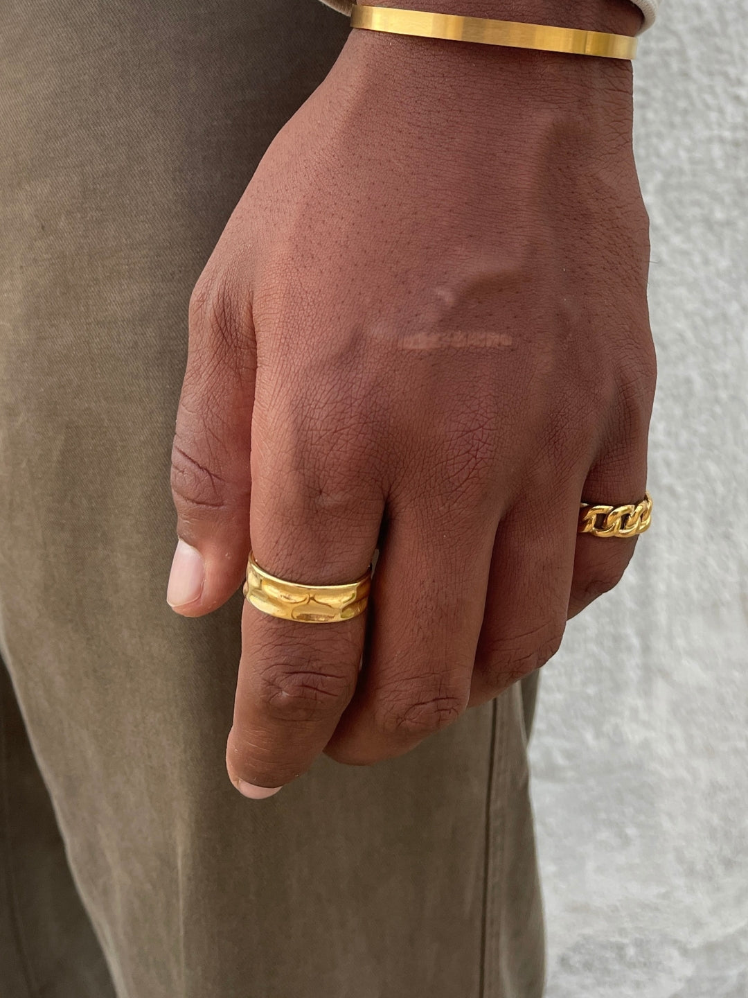 UNISIZE AMSTERDAM RING | 18K Goud