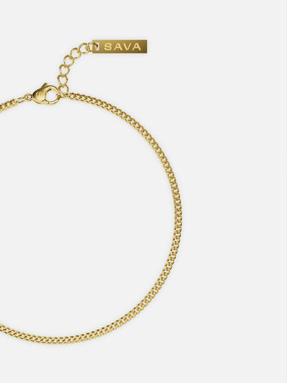 Cubaanse armband 1,8 mm | 18 karaats goud