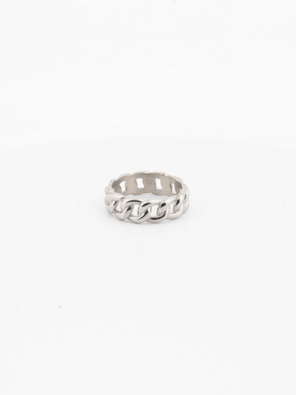 CUBANSE RING | Zilver