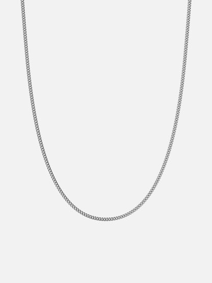 Cubaanse ketting 1,8 mm | Zilver