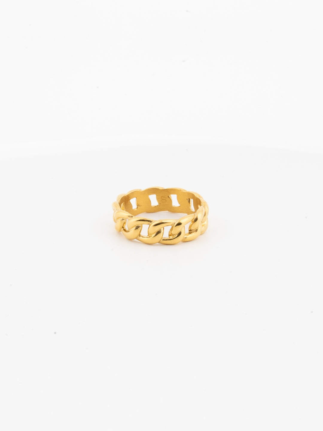 CUBANSE RING | 18K Goud