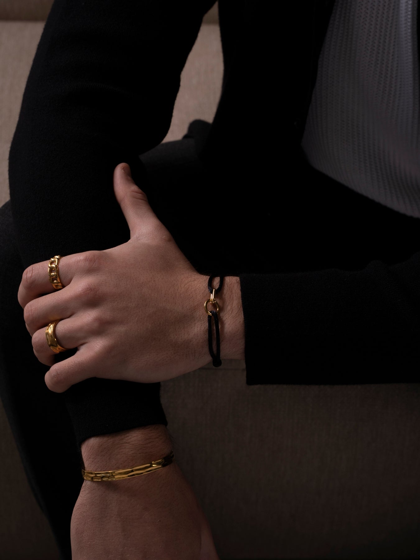 MIDNIGHT UNITY ARMBAND | 18K Goud