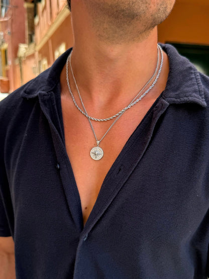Kompasketting | Zilver