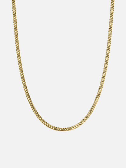 Cubaanse ketting 3 mm | 18 karaats goud
